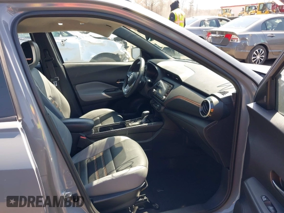 2021 Nissan Kicks SR with VIN 3N1CP5DV2ML515007, listed as a IAAI auction lot 41910801 with 53,649 mi miles and . Bid and sale history available at DreamBid. Image 5.