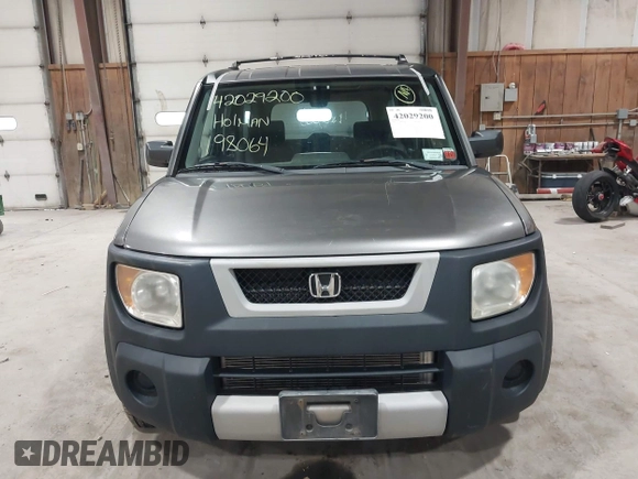 2005 Honda Element EX with VIN 5J6YH28645L032708, listed as a IAAI auction lot 42029200 with 198,064 mi miles and . Bid and sale history available at DreamBid. Image 6.