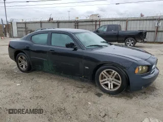 2006 Dodge Charger R/T with VIN 2B3KA53H96H111527, listed as a Copart auction lot 53513995 with 98,728 mi miles and Clean Title. Bid and sale history available at carsss.com. Image 4.