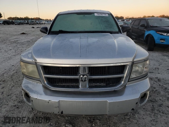 2010 Dodge Dakota with VIN 1D7CE2BK6AS135357, listed as a Copart auction lot 76288794 with 290,816 mi miles and Clean title. Bid and sale history available at DreamBid. Image 5.