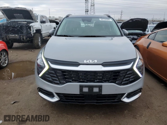 2024 Kia Sportage SX-Prestige с VIN 5XYK5CDF7RG213495, выставлен на аукционе Copart как лот 49735565 с пробегом 9 271 миль миль и Списание • Salvage title. История ставок и продаж доступна на DreamBid. Изображение 5.