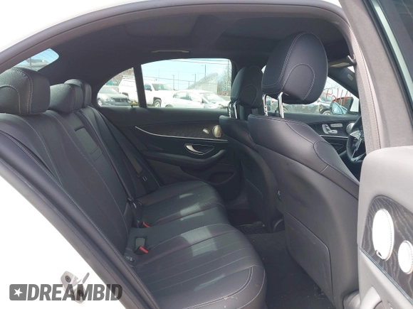 2023 Mercedes-Benz E 350 with VIN W1KZF8EB7PB174425, listed as a IAAI auction lot 41640978 with 20,810 mi miles and . Bid and sale history available at DreamBid. Image 8.