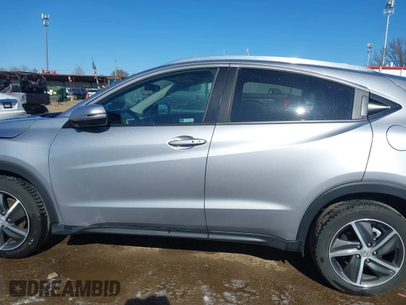 2021 Honda HR-V EX with VIN 3CZRU6H53MM714572, listed as a IAAI auction lot 42039620 with 67,167 mi miles. Bid and sale history available at carsss.com. Image 15.