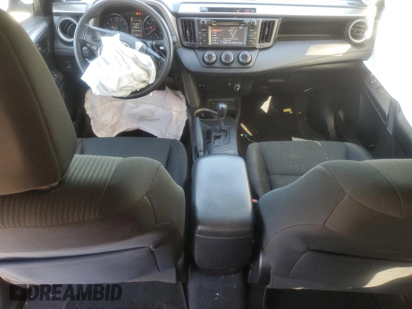 2017 Toyota RAV4 LE with VIN 2T3BFREV8HW572344, listed as a Copart auction lot 45907255 with 9,001 mi miles and Salvage Title. Bid and sale history available at carsss.com. Image 8.