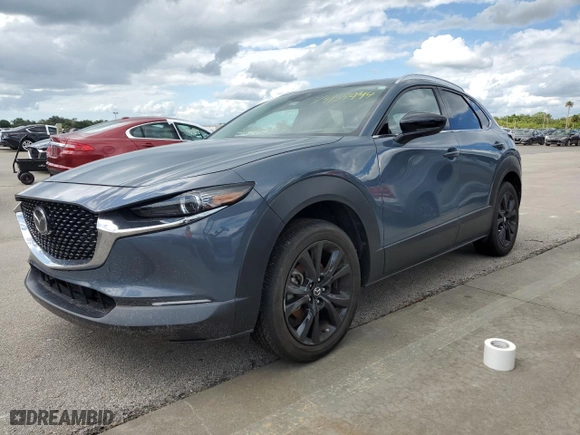 2022 Mazda CX-30 2.5 Turbo Premium Package with VIN 3MVDMBDY6NM436551, listed as a Copart auction lot 74139944 with 0 mi miles and Non Repairable. Bid and sale history available at carsss.com. Image 1.
