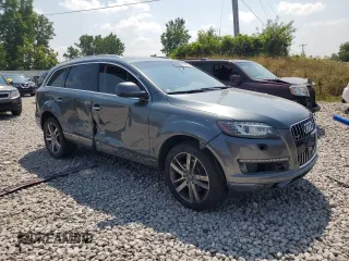 2012 Audi Q7 Premium Plus with VIN WA1LMAFEXCD007281, listed as a Copart auction lot 64608865 with 155,575 mi miles and Clean title. Bid and sale history available at DreamBid. Image 4.