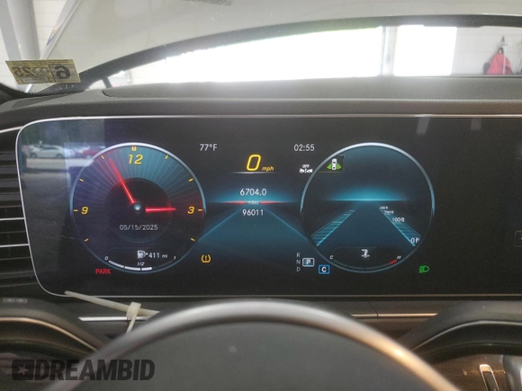 2020 Mercedes-Benz GLE 350 z VIN 4JGFB4KB5LA096535, wystawiony jako Copart lot #57148925 z przebiegiem 96 011 mil mil oraz Szkoda całkowita • Salvage title. Historia ofert i sprzedaży dostępna na DreamBid. Obrazek 9.