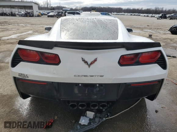 2016 Chevrolet Corvette 3LT with VIN 1G1YF2D79G5119336, listed as a Copart auction lot 40933234 with 22,446 mi miles. Bid and sale history available at carsss.com. Image 6.