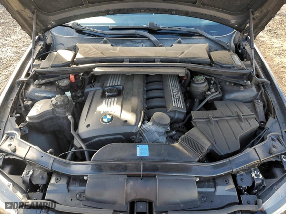 2007 BMW 3 Series 328i with VIN WBAVA335X7KX79317, listed as a Copart auction lot 86618934 with 122,259 mi miles and Salvage Title. Bid and sale history available at carsss.com. Image 11.