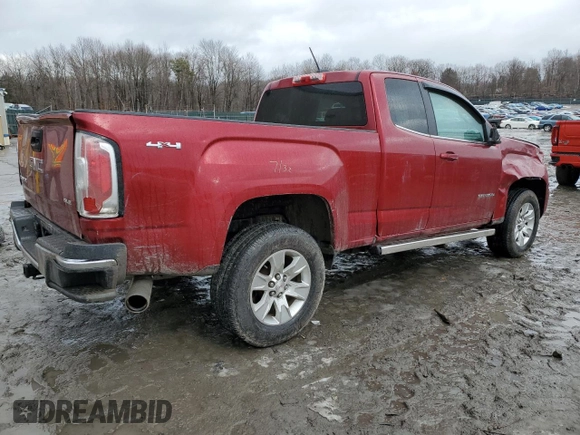 2017 GMC Canyon 4WD All Terrain w/Cloth with VIN 1GTH6CEN1H1284154, listed as a Copart auction lot 45277515 with 69,854 mi miles and Salvage Title. Bid and sale history available at carsss.com. Image 3.
