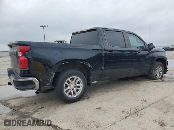 2021 Chevrolet Silverado 1500 LT with VIN 3GCPWCED6MG481352, listed as a Copart auction lot 47451595 with 57,361 mi miles and Salvage Title. Bid and sale history available at DreamBid. Image 3.