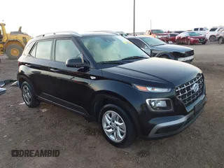 2020 Hyundai Venue SEL with VIN KMHRC8A31LU018571, listed as a IAAI auction lot 41711399 with 40,259 mi miles. Bid and sale history available at carsss.com. Image 1.