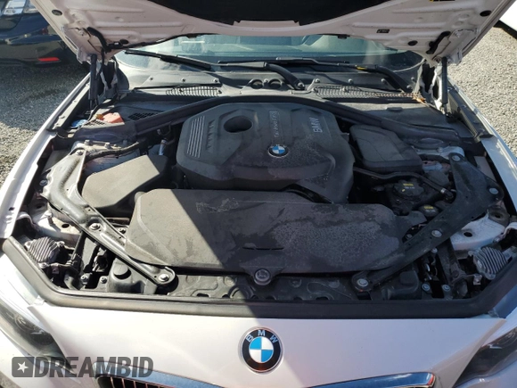 2020 BMW 2 Series 230i with VIN WBA2M7C02L7D87129, listed as a Copart auction lot 73876264 with 0 mi miles and Salvage Title. Bid and sale history available at carsss.com. Image 11.