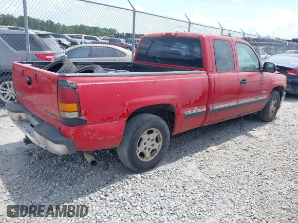 2001 Chevrolet Silverado 1500 LS with VIN 2GCEC19TX11196681, listed as a IAAI auction lot 42063590 with Not Provided miles and . Bid and sale history available at DreamBid. Image 4.