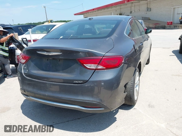 2015 Chrysler 200 Limited with VIN 1C3CCCAB6FN594048, listed as a IAAI auction lot 42507541 with 149,107 mi miles and . Bid and sale history available at DreamBid. Image 4.