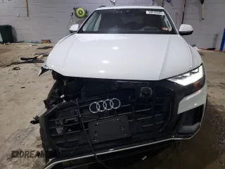 2022 Audi Q8 Prestige with VIN WA1FVBF18ND023009, listed as a Copart auction lot 88035005 with 29,606 mi miles and Salvage Title. Bid and sale history available at carsss.com. Image 5.