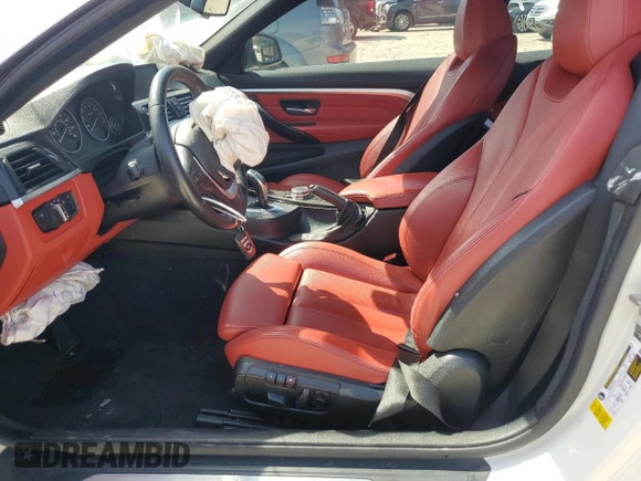 2015 BMW 4 Series 428i xDrive with VIN WBA3T1C5XFP820696, listed as a Copart auction lot 50209925 with 123,416 mi miles and Clean Title. Bid and sale history available at carsss.com. Image 7.