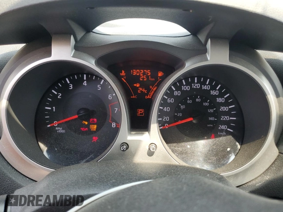 2015 Nissan Juke SL with VIN JN8AF5MV0FT563986, listed as a Copart auction lot 58776575 with 130,275 mi miles and Salvage title. Bid and sale history available at DreamBid. Image 9.