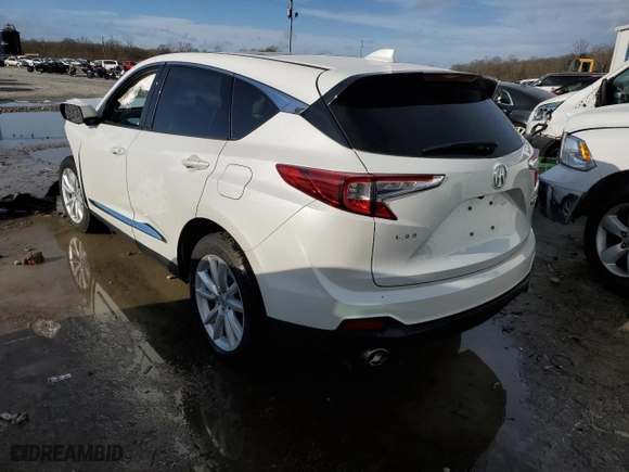 2020 Acura RDX with VIN 5J8TC1H3XLL001900, listed as a Copart auction lot 36689703 with 0 mi miles and Salvage Title. Bid and sale history available at carsss.com. Image 2.