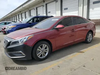 2015 Hyundai Sonata 2.4L SE with VIN 5NPE24AF1FH031554, listed as a Copart auction lot 50069415 with 129,626 mi miles and Clean Title. Bid and sale history available at carsss.com. Image 1.