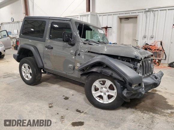2020 Jeep Wrangler Sport S с VIN 1C4GJXAG8LW203798, выставлен на аукционе Copart как лот 52531615 с пробегом Не указан миль и Списание • Salvage title. История ставок и продаж доступна на DreamBid. Изображение 4.
