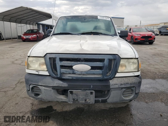 2008 Ford Ranger XL with VIN 1FTYR10U68PA15395, listed as a Copart auction lot 72351574 with Not provided miles and Non repairable. Bid and sale history available at DreamBid. Image 5.