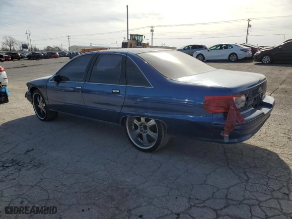 1991 Chevrolet Caprice with VIN 1G1BL53E9MW205686, listed as a Copart auction lot 42391065 with NaN miles and Salvage Title. Bid and sale history available at carsss.com. Image 2.