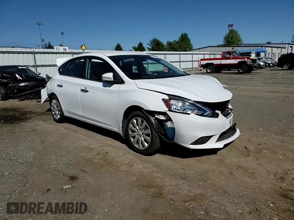 2017 Nissan Sentra SV with VIN 3N1AB7AP8HY409449, listed as a Copart auction lot 54801505 with 88,054 mi miles and Salvage title. Bid and sale history available at DreamBid. Image 13.