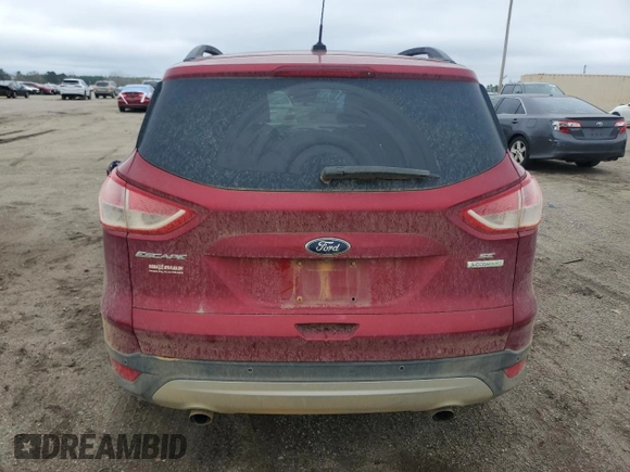 2016 Ford Escape SE with VIN 1FMCU0GXXGUA26639, listed as a Copart auction lot 48857295 with 143,255 mi miles and Salvage Title. Bid and sale history available at carsss.com. Image 6.