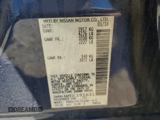 2018 Nissan Altima SR with VIN 1N4AL3AP2JC191631, listed as a Copart auction lot 50951715 with 70,852 mi miles and Salvage Title. Bid and sale history available at DreamBid. Image 15.