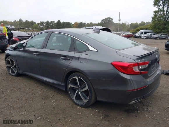 2019 Honda Accord Sedan Sport 1.5T with VIN 1HGCV1F32KA024546, listed as a IAAI auction lot 40437605 with NaN miles. Bid and sale history available at carsss.com. Image 14.
