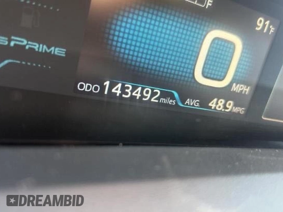 2017 Toyota Prius Plus с VIN JTDKARFP1H3005961, выставлен на аукционе Copart как лот 62180305 с пробегом 143 492 миль миль и Списание • Salvage title. История ставок и продаж доступна на DreamBid. Изображение 8.