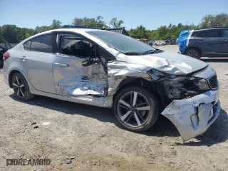 2017 Kia Forte EX with VIN 3KPFL4A8XHE111591, listed as a Copart auction lot 52950045 with 45,994 mi miles and Non Repairable. Bid and sale history available at carsss.com. Image 4.