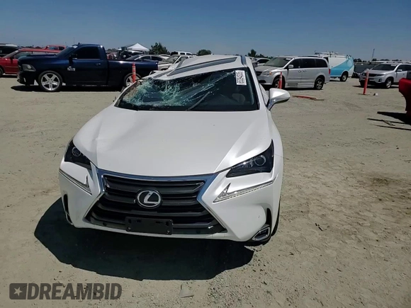 2016 Lexus NX 200t with VIN JTJBARBZ2G2067779, listed as a Copart auction lot 65394335 with 36,573 mi miles and Salvage title. Bid and sale history available at DreamBid. Image 14.