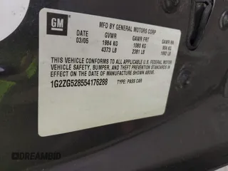 2005 Pontiac G6 с VIN 1G2ZG528554176288, выставлен на аукционе IAAI как лот 42807775 с пробегом 121 971 миль миль и . История ставок и продаж доступна на DreamBid. Изображение 9.