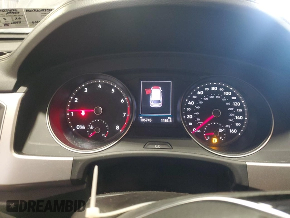 2018 Volkswagen Atlas SE with VIN 1V2KR2CA9JC571127, listed as a Copart auction lot 58188885 with 106,745 mi miles and Salvage title. Bid and sale history available at DreamBid. Image 9.