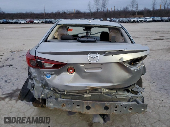 2015 Mazda 3 S Touring with VIN JM1BM1V35F1230058, listed as a Copart auction lot 85982144 with Not Provided miles and Salvage Title. Bid and sale history available at DreamBid. Image 6.