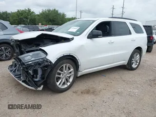 2024 Dodge Durango GT Plus with VIN 1C4RDHDG1RC134321, listed as a IAAI auction lot 42782039 with Not provided miles and . Bid and sale history available at DreamBid. Image 2.