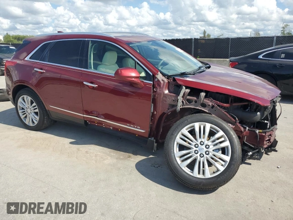 2018 Cadillac XT5 Premium Luxury FWD with VIN 1GYKNERSXJZ209846, listed as a Copart auction lot 62358205 with 53,232 mi miles and Salvage title. Bid and sale history available at DreamBid. Image 4.