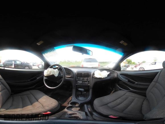 1998 Ford Mustang with VIN 1FAFP4048WF206663, listed as a IAAI auction lot 42417476 with 150,665 mi miles and . Bid and sale history available at DreamBid. Image 19.