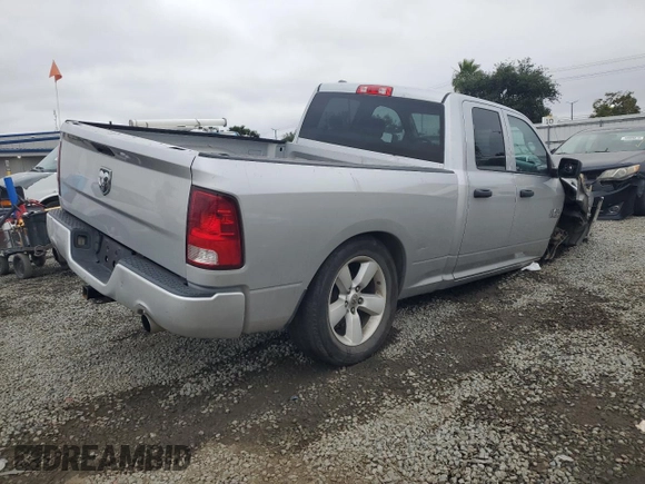 2015 Ram 1500 Express with VIN 1C6RR6FT7FS613979, listed as a Copart auction lot 59815535 with 160,827 mi miles and Salvage title. Bid and sale history available at DreamBid. Image 3.