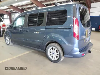 2020 Ford Transit Connect XLT z VIN NM0GE9F27L1445568, wystawiony jako Copart lot #60860625 z przebiegiem 89 558 mil mil oraz Czysty tytuł • Clean title. Historia ofert i sprzedaży dostępna na DreamBid. Obrazek 2.