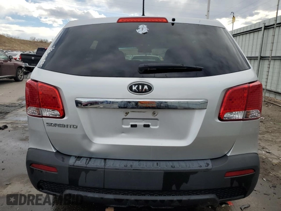2012 Kia Sorento LX with VIN 5XYKTDA69CG295169, listed as a Copart auction lot 49184155 with 139,684 mi miles and Salvage Title. Bid and sale history available at DreamBid. Image 6.