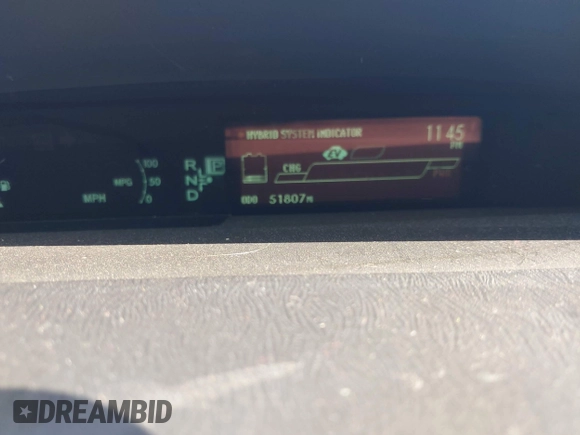 2015 Toyota Prius Four with VIN JTDKN3DU9F0470142, listed as a IAAI auction lot 41965341 with 51,807 mi miles. Bid and sale history available at carsss.com. Image 7.