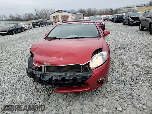 2008 Mitsubishi Eclipse SE-V6 with VIN 4A3AK64TX8E017079, listed as a Copart auction lot 83951624 with 147,472 mi miles and Salvage Title. Bid and sale history available at carsss.com. Image 10.