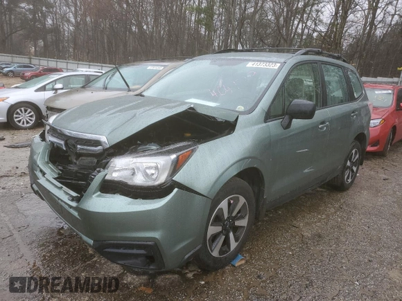 2017 Subaru Forester with VIN JF2SJABC2HH464179, listed as a Copart auction lot 41373323 with 76,866 mi miles. Bid and sale history available at carsss.com. Image 1.