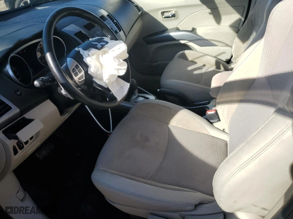 2012 Mitsubishi Outlander SE with VIN JA4AS3AW4CU012436, listed as a Copart auction lot 85694344 with 140,451 mi miles and Salvage Title. Bid and sale history available at carsss.com. Image 7.