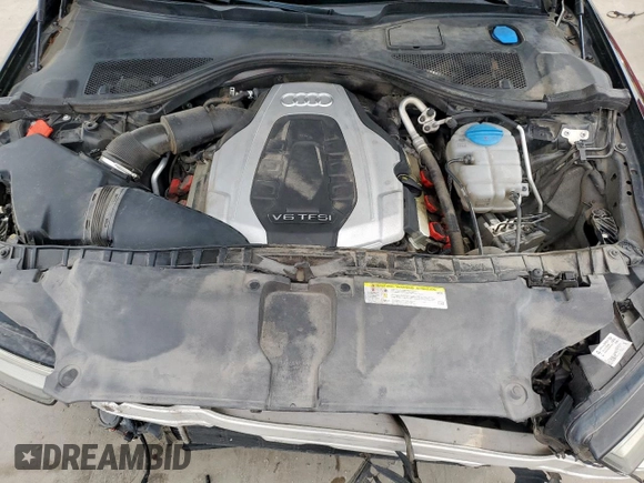 2016 Audi A6 Premium Plus with VIN WAUFGAFC0GN002774, listed as a Copart auction lot 52775355 with 140,188 mi miles and Salvage Title. Bid and sale history available at DreamBid. Image 11.