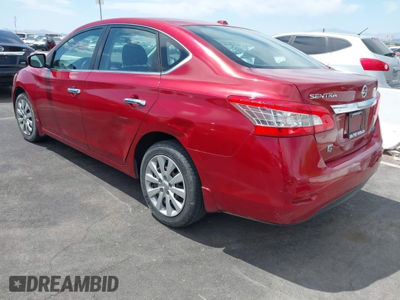 2014 Nissan Sentra S with VIN 3N1AB7AP1EY315926, listed as a IAAI auction lot 42087981 with 86,911 mi miles and . Bid and sale history available at DreamBid. Image 6.