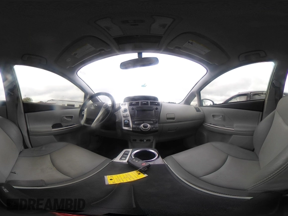 2013 Toyota Prius Two with VIN JTDZN3EU7D3263919, listed as a IAAI auction lot 41865787 with 125,594 mi miles and . Bid and sale history available at carsss.com. Image 18.